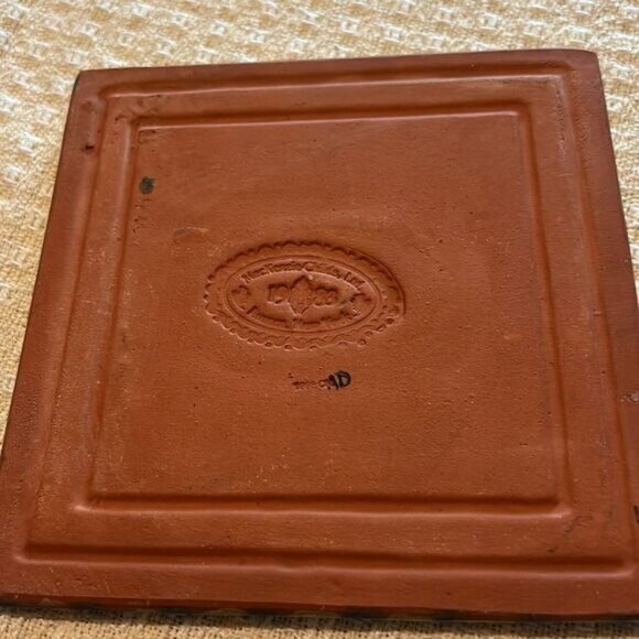 Mackenzie-Childs 1983 Aurora New York Ceramic Tile - Picture 3 of 4